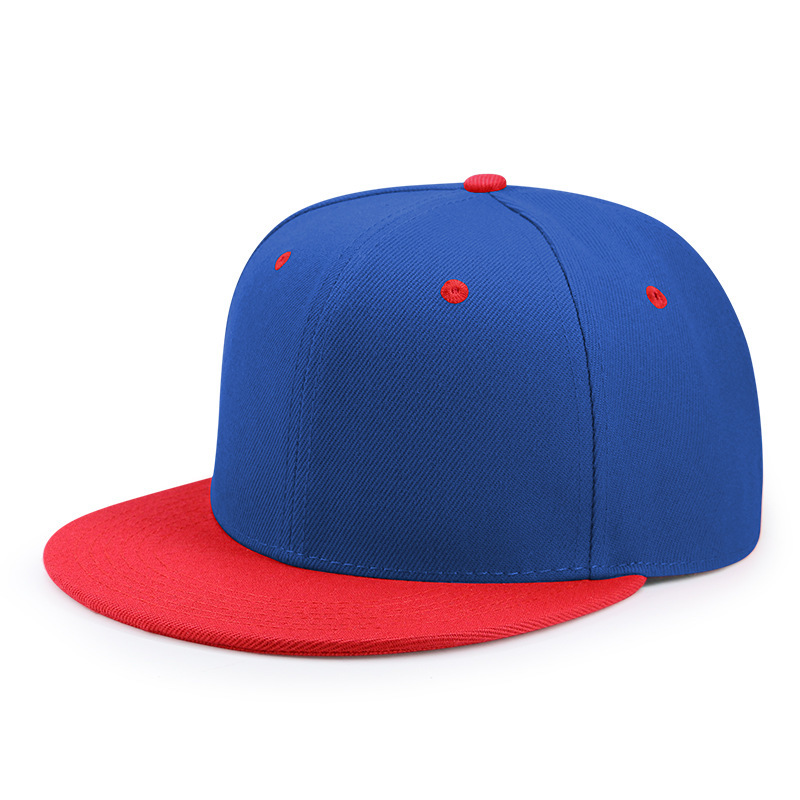 Casquette-Hip-Hop-visi-re-plate-pour-adulte-casquette-de-Baseball-patch-de-couleur-unie-pour