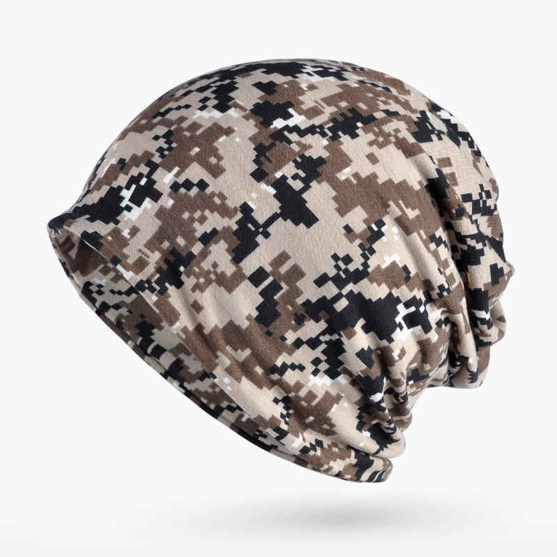 COKK-Turban-Chapeau-Camouflage-Beanie-Bas-Chapeaux-Pour-Femmes-Hommes-Baggy-Cap-Hip-Hop-Chapeau-Femelle