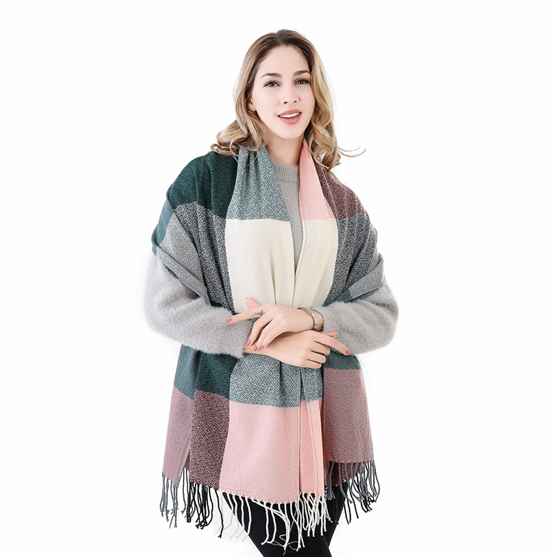 Nouvelle-Mode-60-cm-200-cm-charpe-D-hiver-Pour-Femmes-De-Haute-Qualit-Chaud-Grande