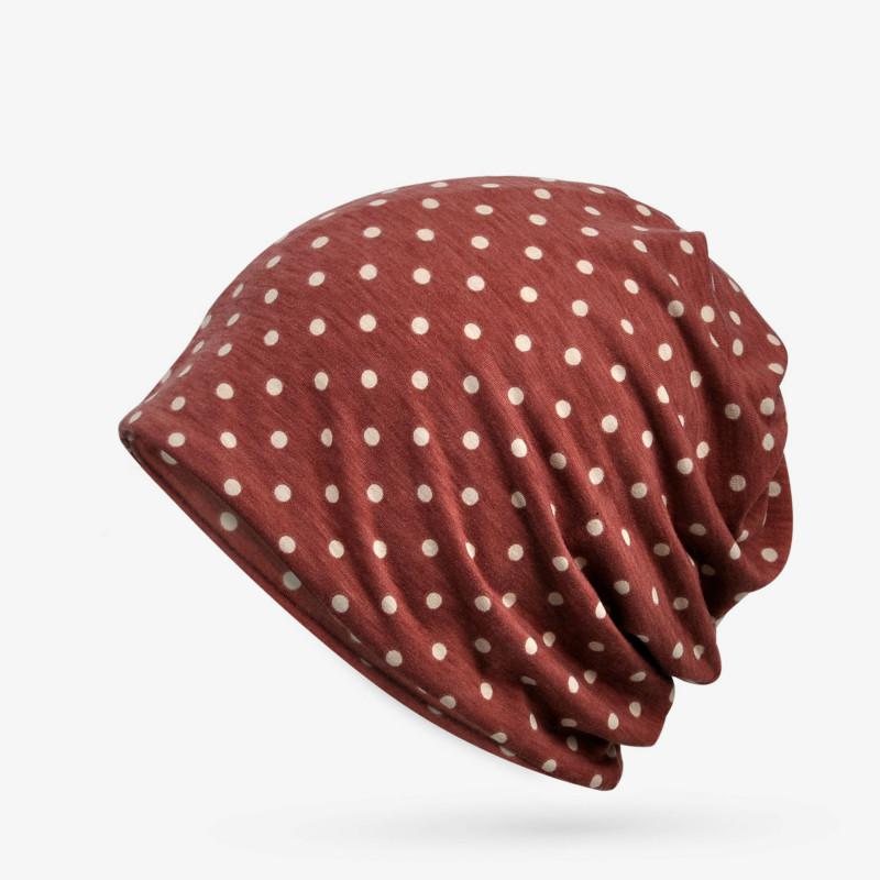 COKK-Femmes-Beanie-Chapeau-de-Coton-D-t-Dot-Motif-Beanie-Chapeaux-Pour-Hommes-Femmes-Slouchy