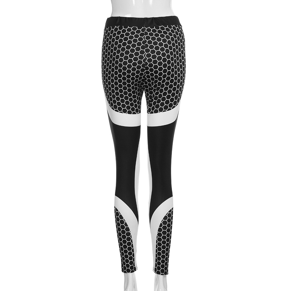 Legging-sport-fitness-nid-abeille-woogalf-mince-elastique-femme-sexy-dos