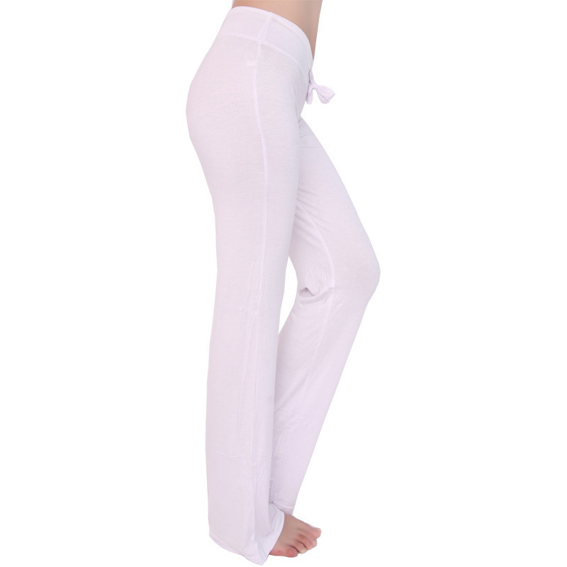 woogalf-pantalon-fin-yoga-sport-detente-blanc