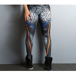 SVOKOR-Leggings-taille-haute-en-Polyester-pour-femmes-pantalon-de-Fitness-Slim-avec-impression-num-rique