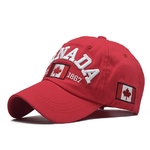 I-love-canada-Casquette-de-Baseball-en-coton-d-lav-pour-hommes-et-femmes-chapeau-rabat