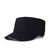 COKK-Casquette-Militaire-Chapeaux-Pour-Hommes-Femmes-Coton-Solide-Couleur-Noir-Arm-e-Casquette-Plate-Casquette