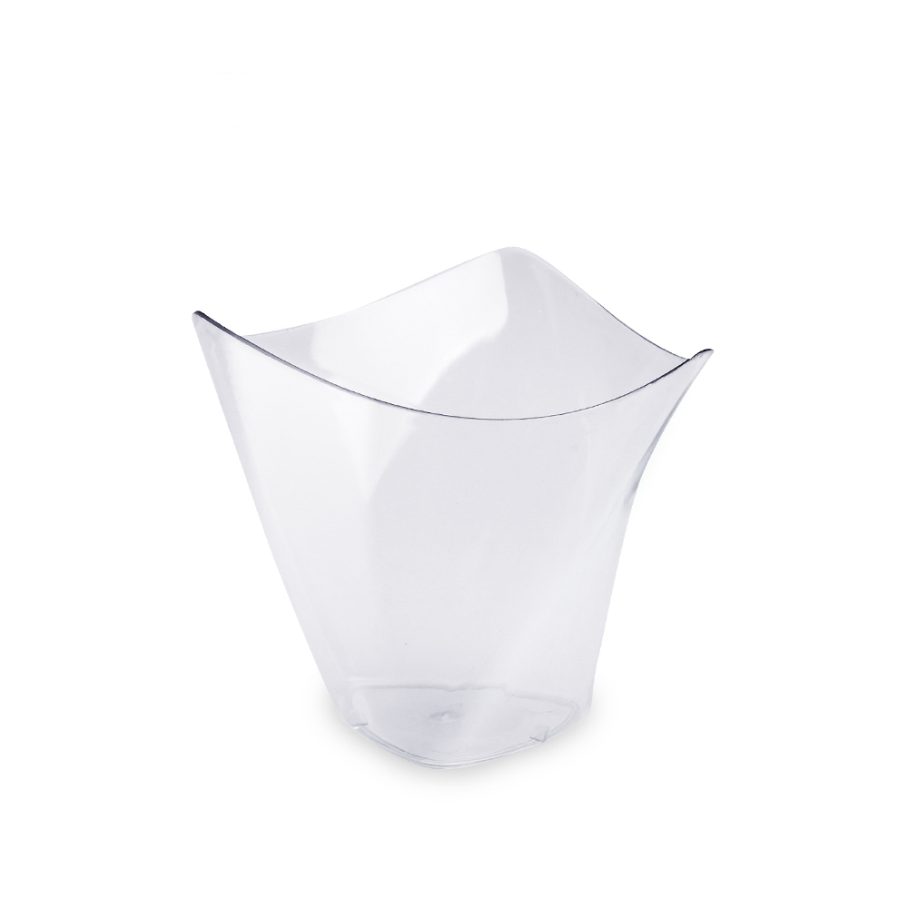 Verrine en plastique Pot triangle haut 190 ml CN04-453C-2