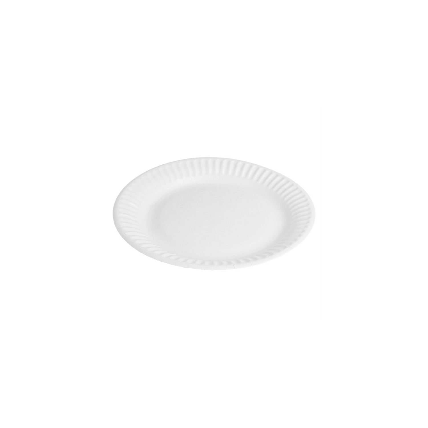 Assiette En Carton Blanche Eco Diam 23 Cm Par 500 Prosaveurs