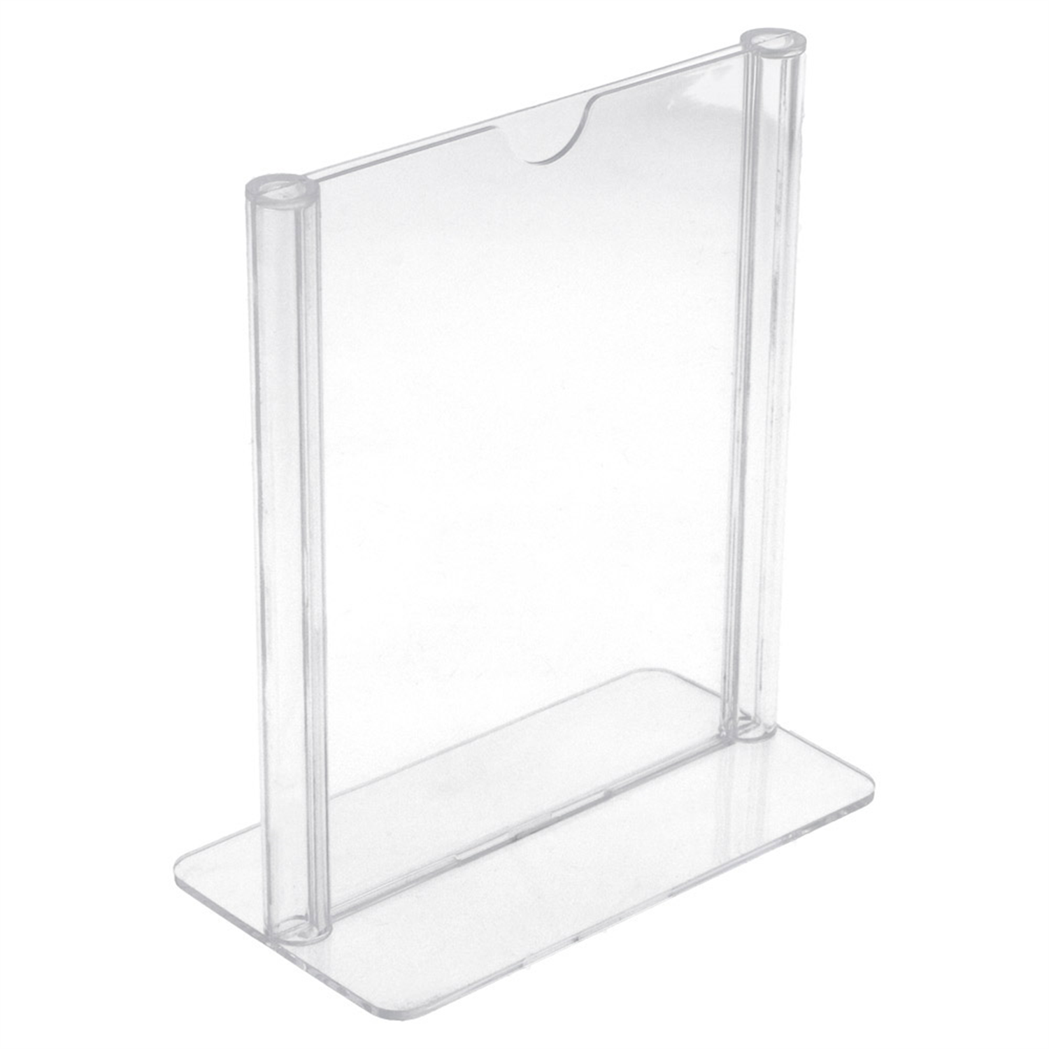 Porte menu de table en plastique format A7 ProSaveurs