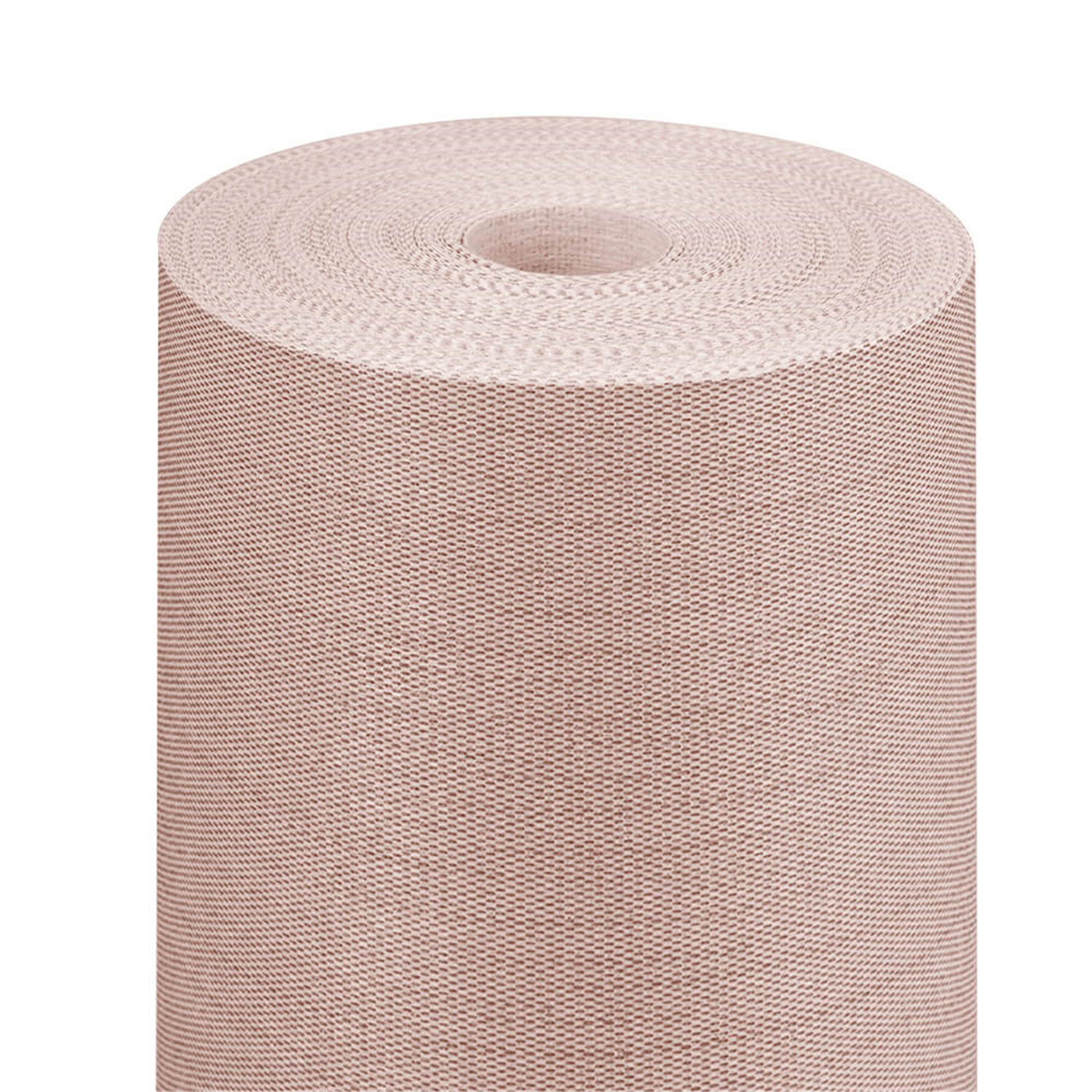 Nappe jetable effet tissu chocolat en rouleau 1,20 x 25 m