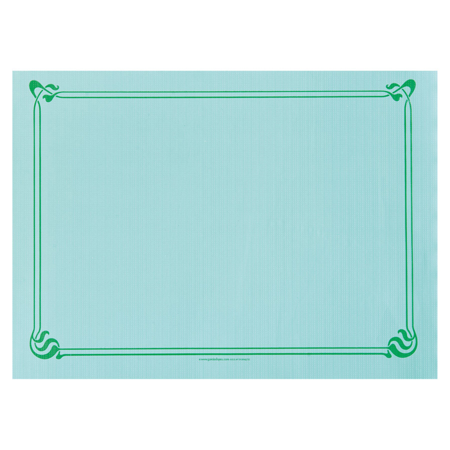 set-de-table-en-papier-gaufre-31x43-cm-maxim-vert-eau-par-2000-prosaveurs