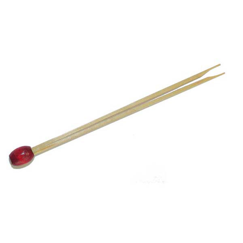 mini-brochette-aperitif-8-cm-boule-rouge-double-pointe-en-bambou-par-100