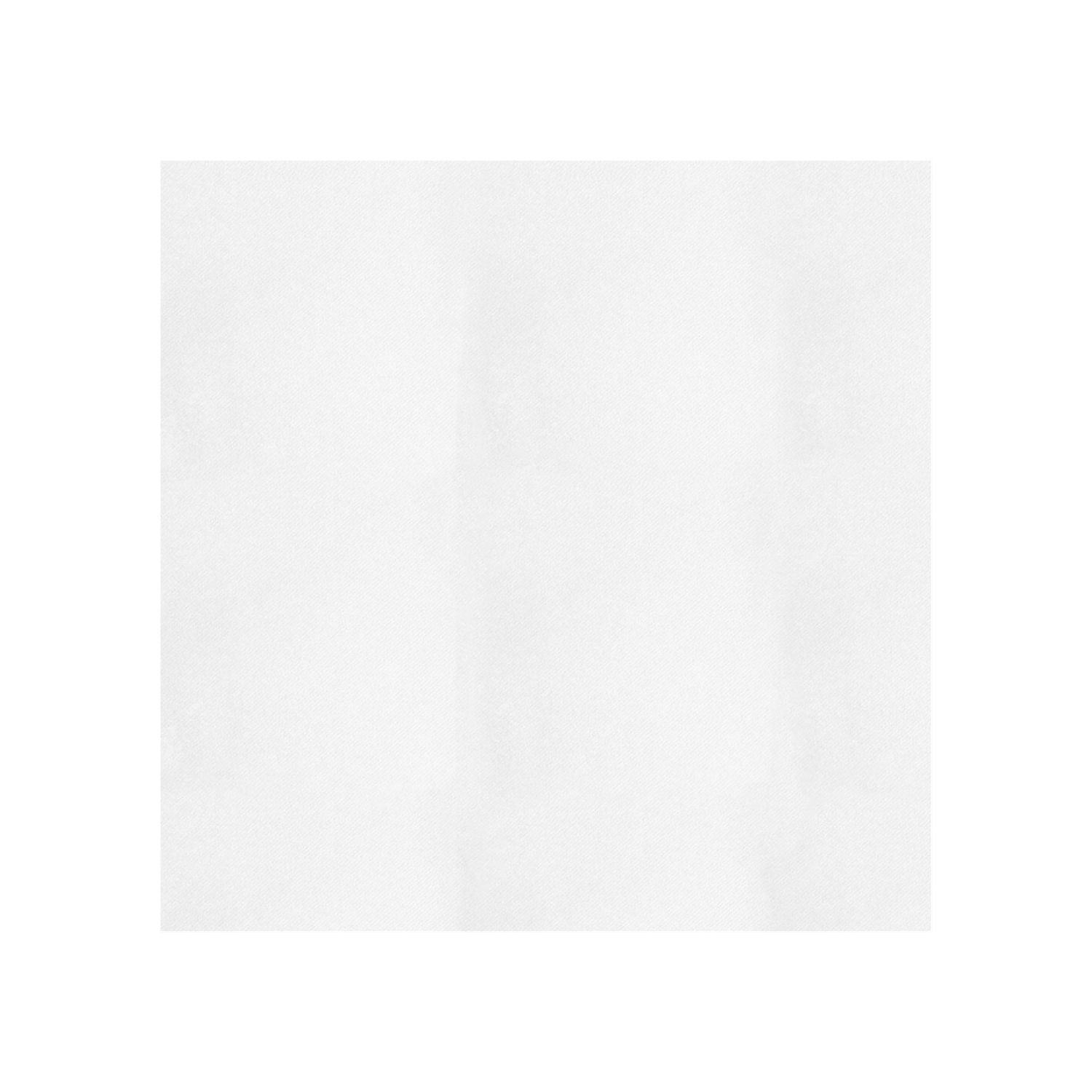 Nappe coupée pliée en papier intissé blanc 100x100 cm par 200 - ProSaveurs