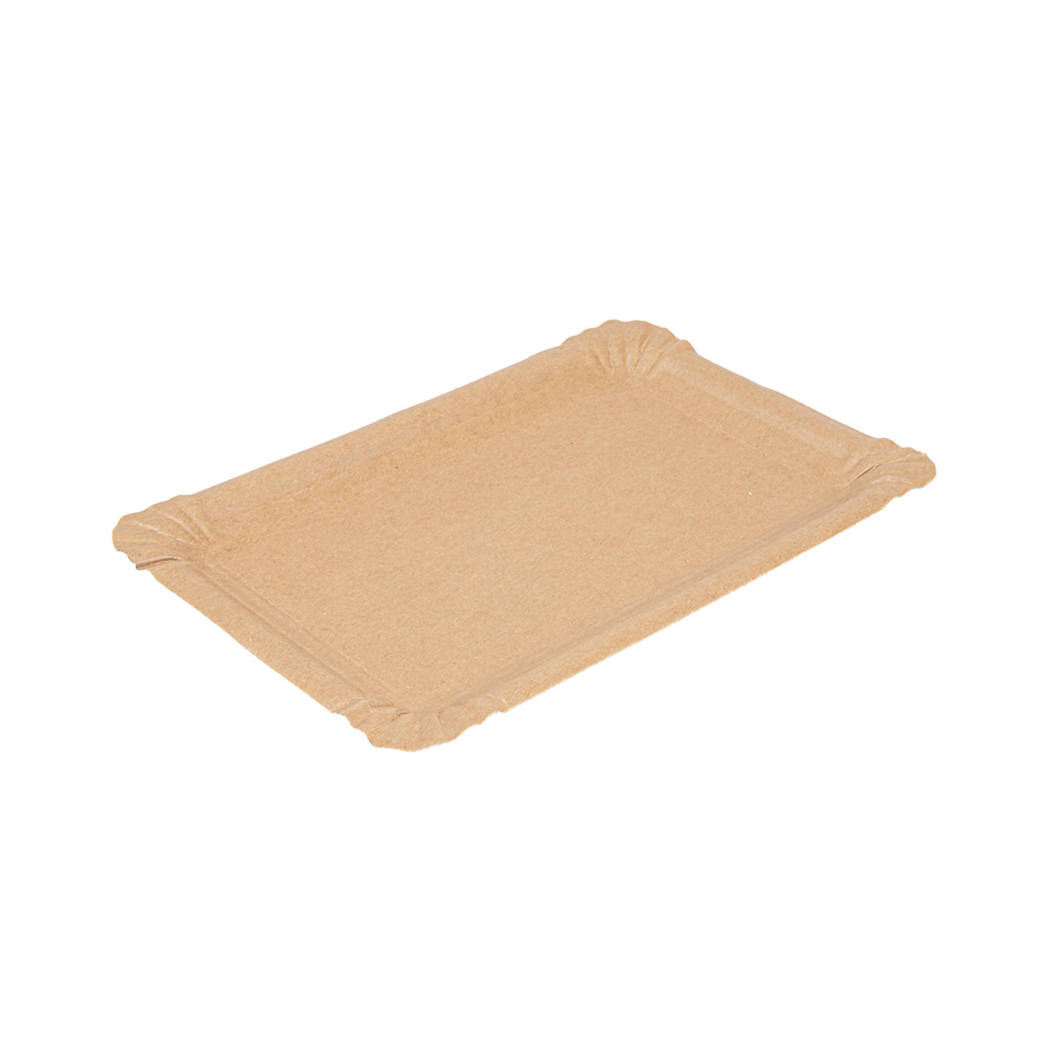 Plateau 30x21 cm en carton kraft par 125