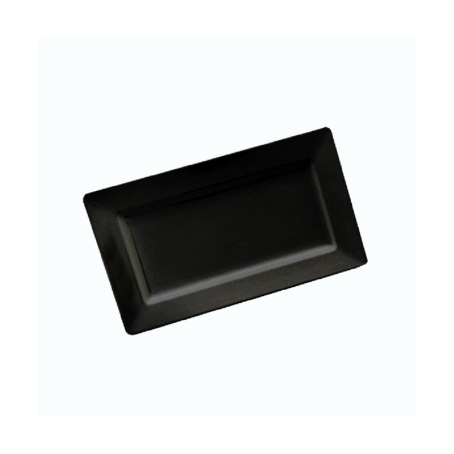 Plateau noir 45x22 en mélamine par 6 - ProSaveurs