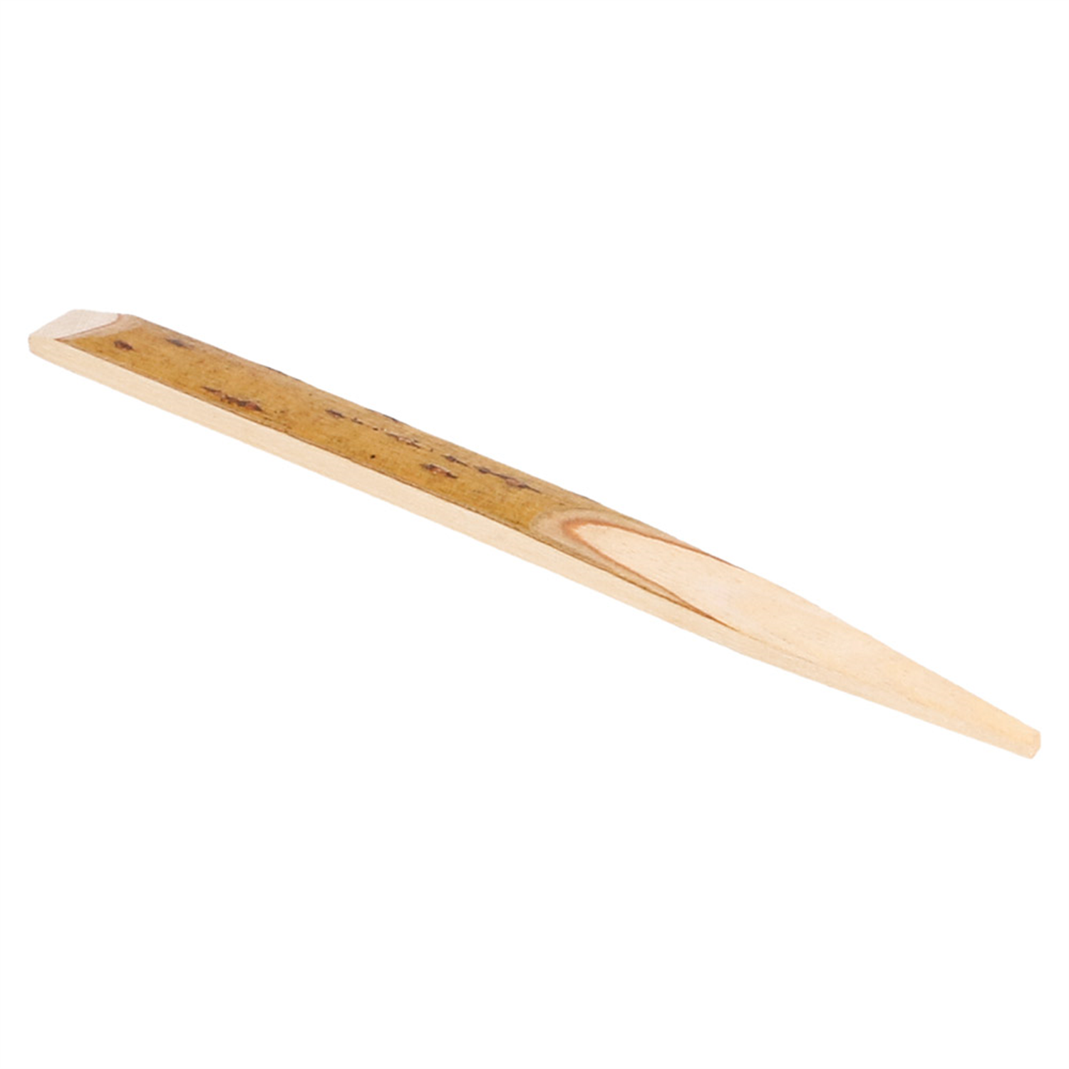 Pique Brochette bambou corde couleur rouge/ivoire 12 cm 100P-Adiserve