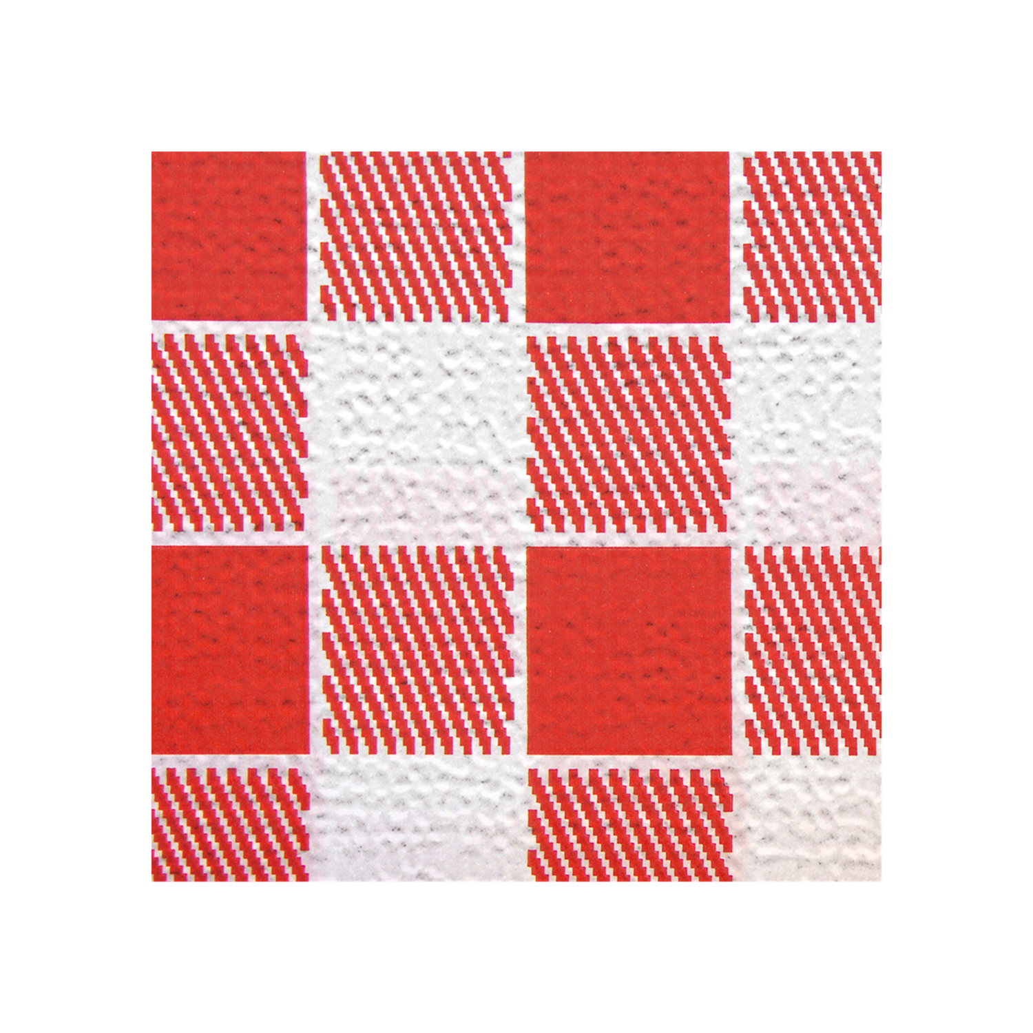 Nappe papier 70 x 70 cm rouge vif - Voussert