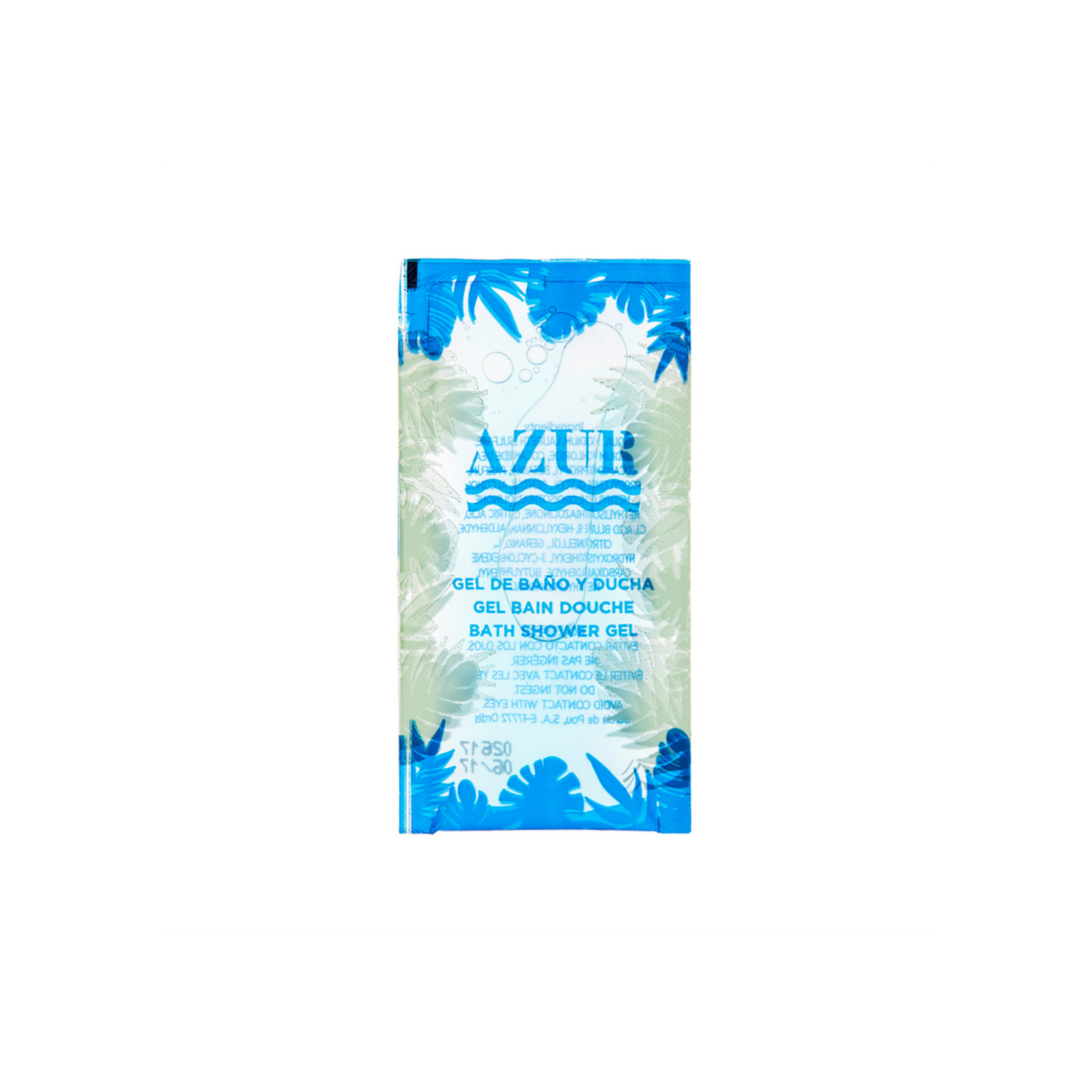 Gel douche Azur 10 ml par 1000