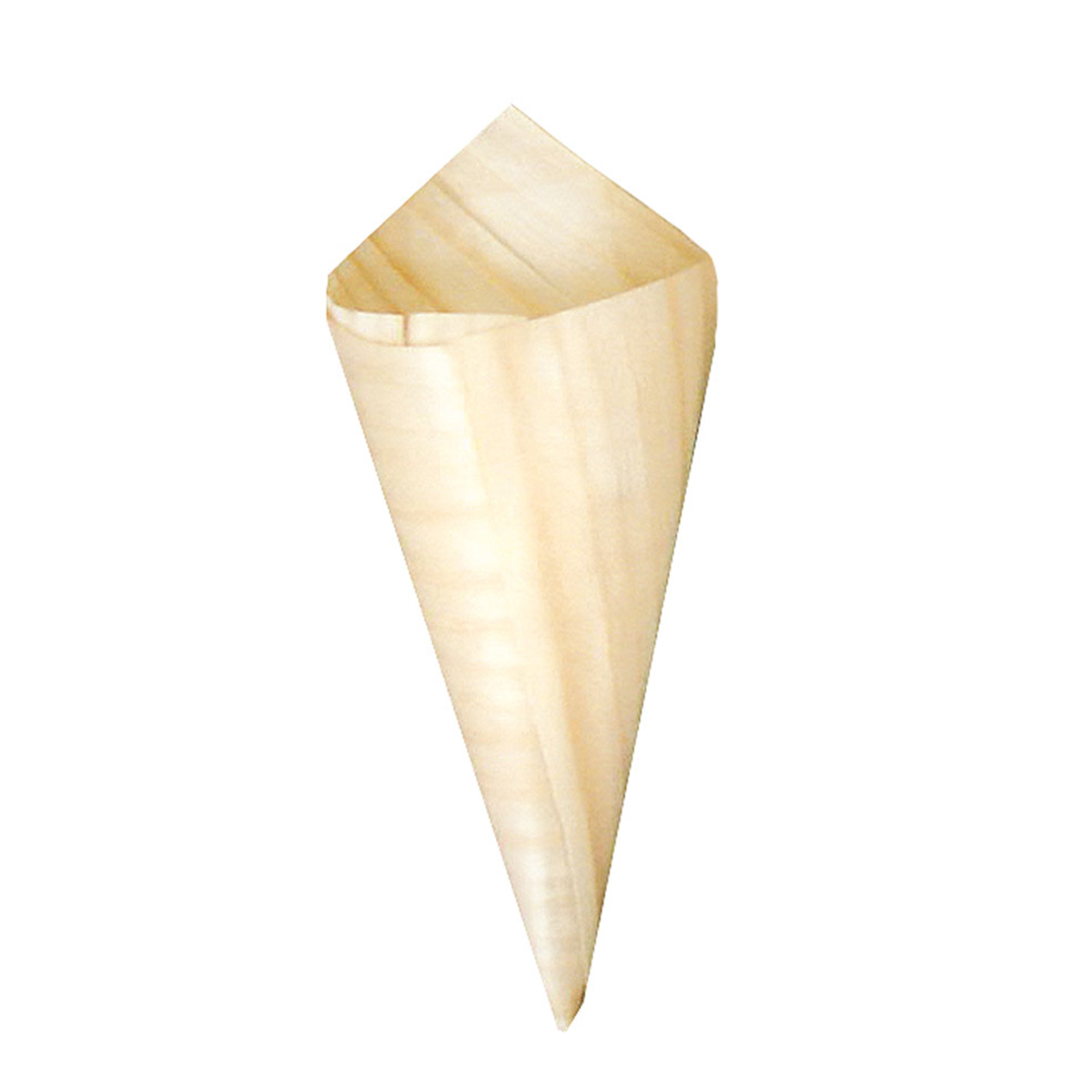 Cône bois 22 cm en carton de 500