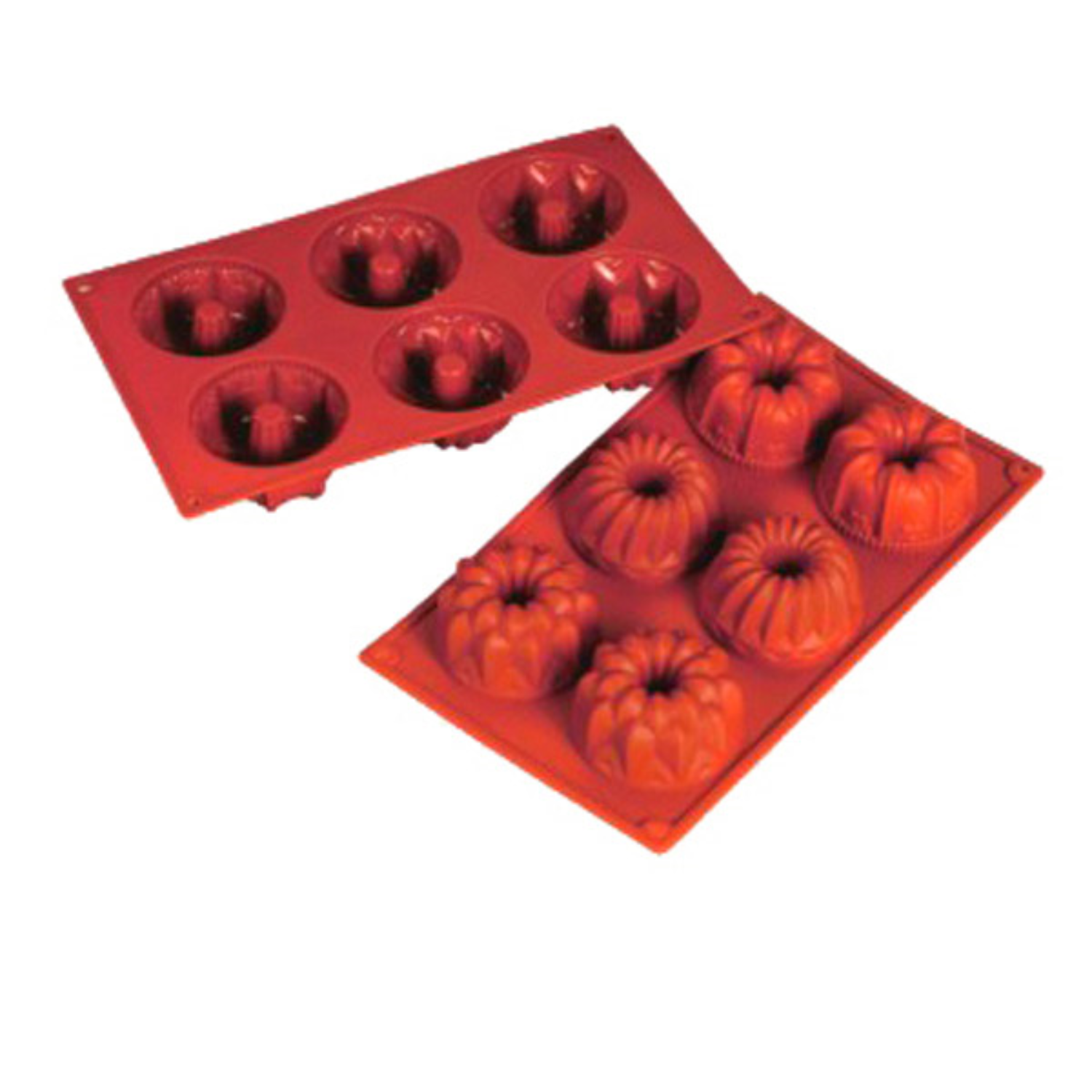 Moule en silicone pour minis savarins