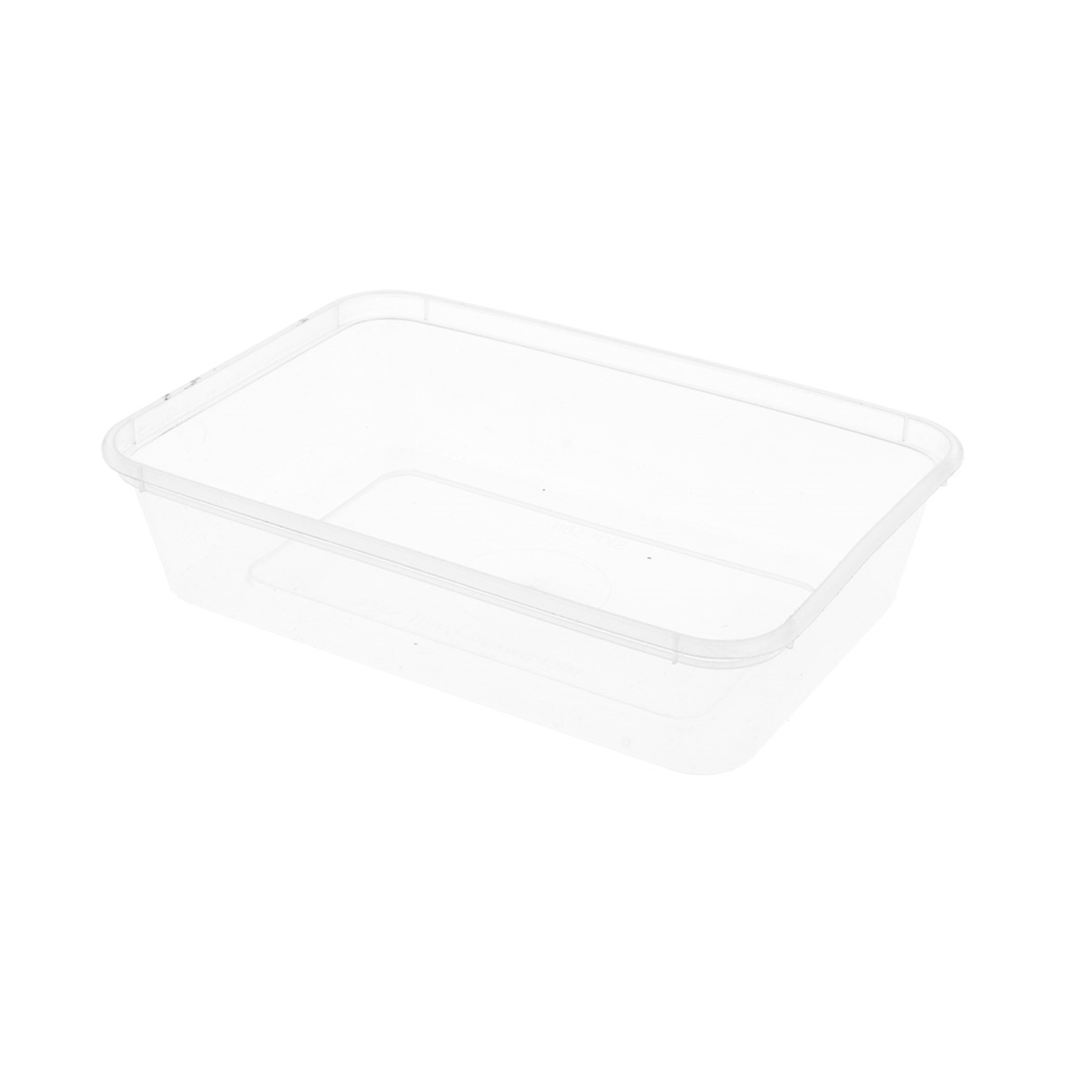 Barquette en PP translucide 500 ml par 500