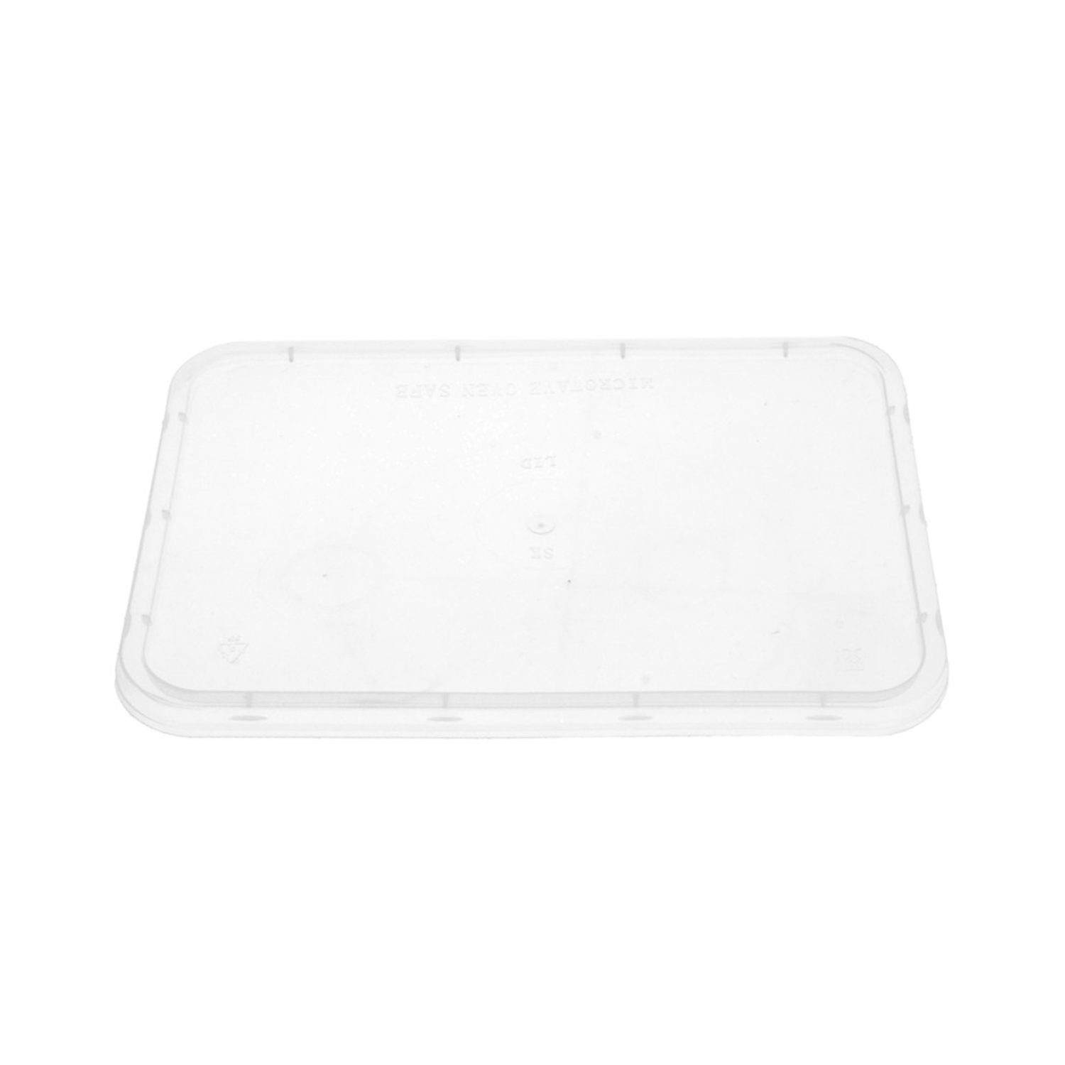 Couvercle pour barquettes en PP translucides par 500