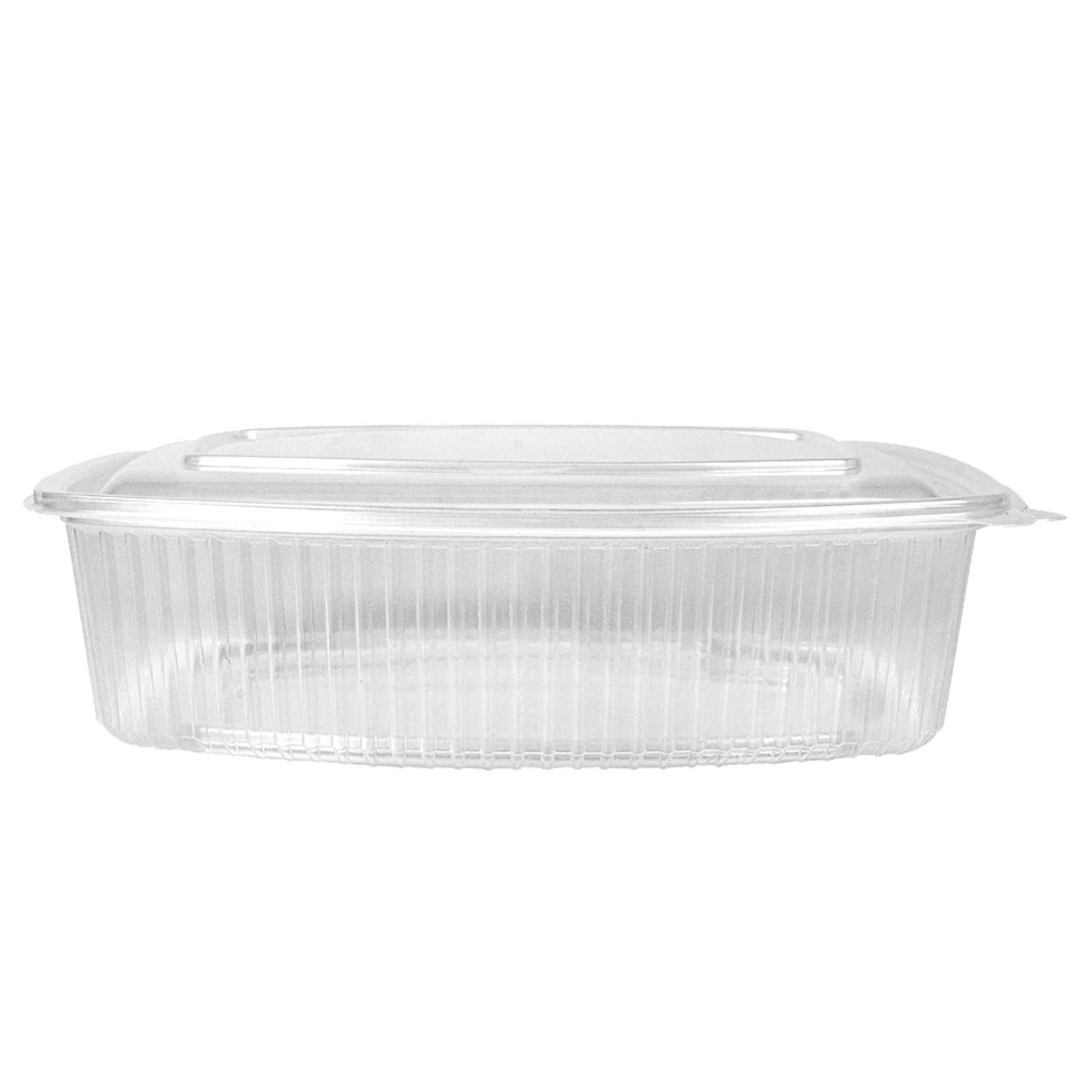 Barquette 1500 ml en PP avec couvercle charnière par 200