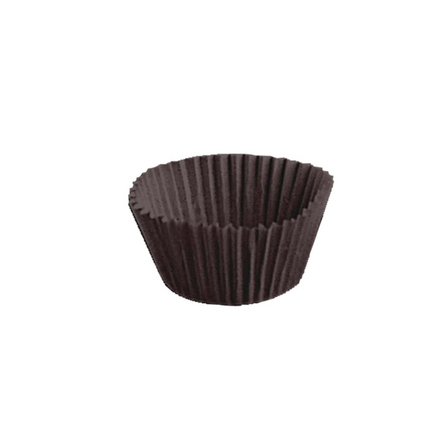 Caissette cupcake en papier chocolat S par 2000