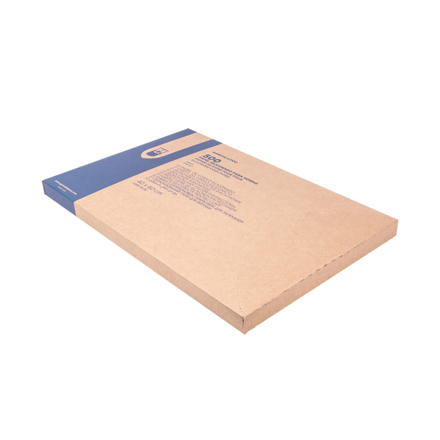 Papier cuisson réutilisable standard kraft 40x60 cm par 500 feuilles