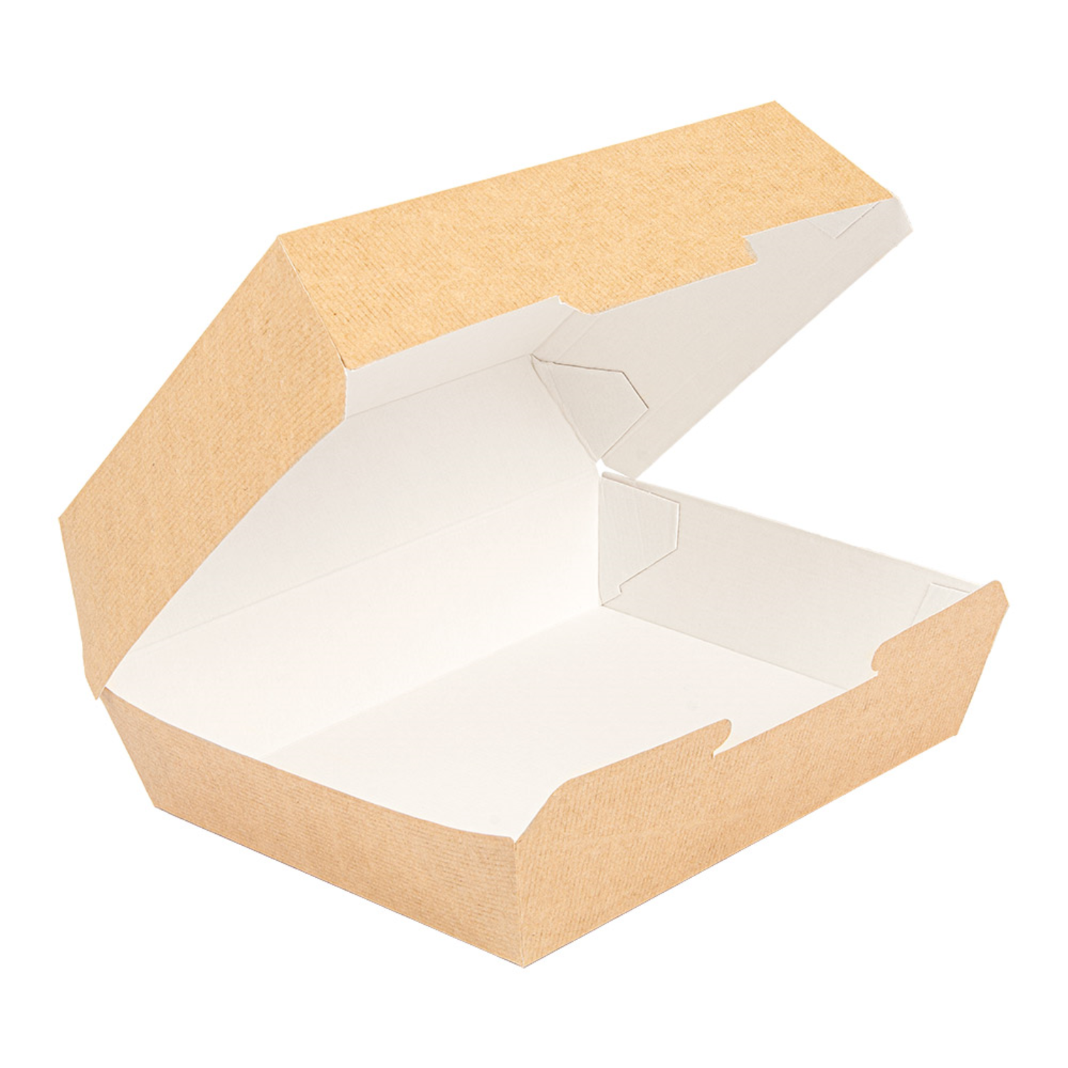 Boîte repas 23x17x9 cm kraft - ProSaveurs
