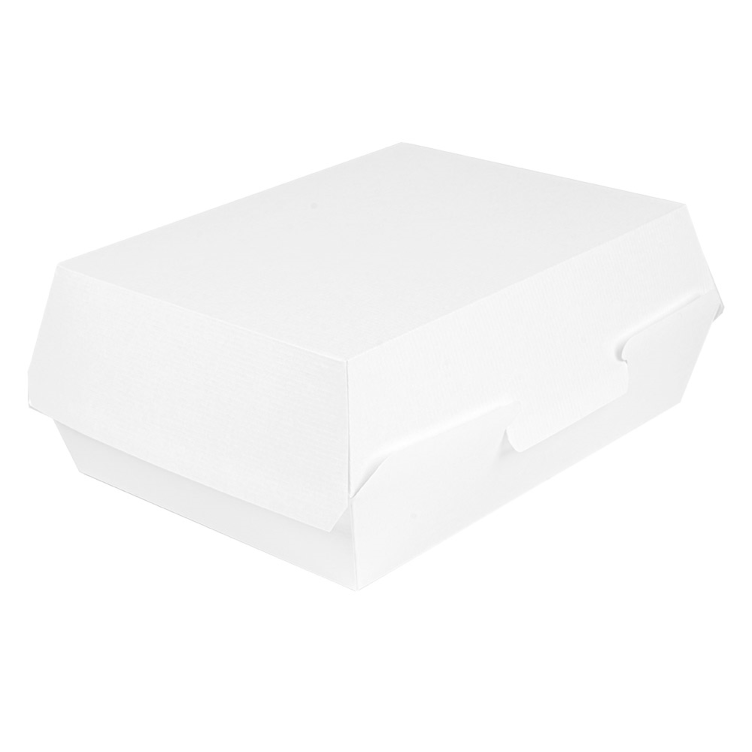 Boîte repas 23x17x9 cm blanche par 300