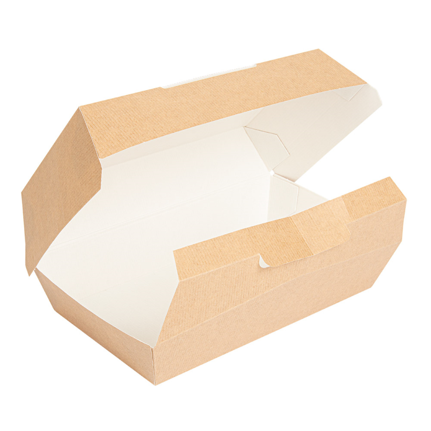 Boîte repas 22x13x8 cm kraft - ProSaveurs