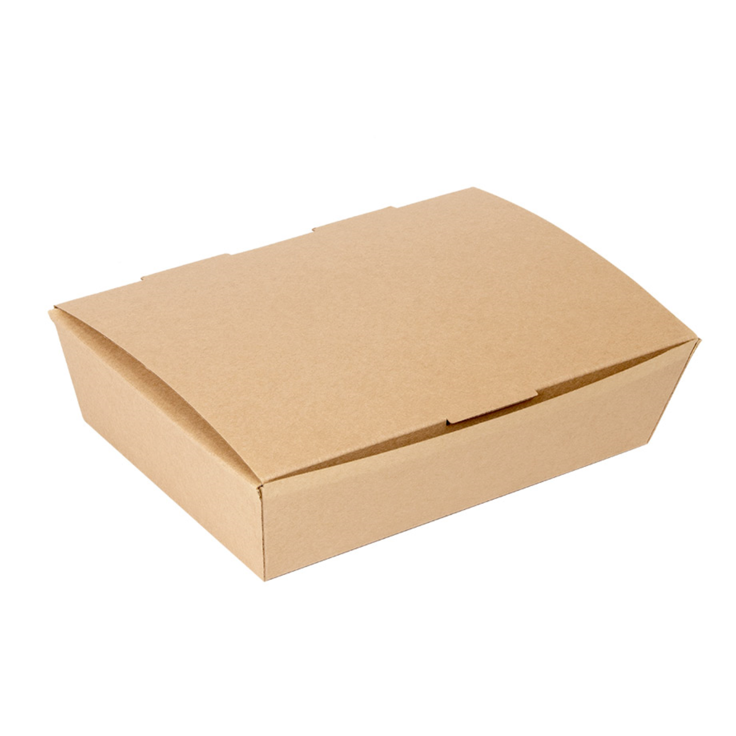 Boîte repas 21x18x6 cm kraft par 360