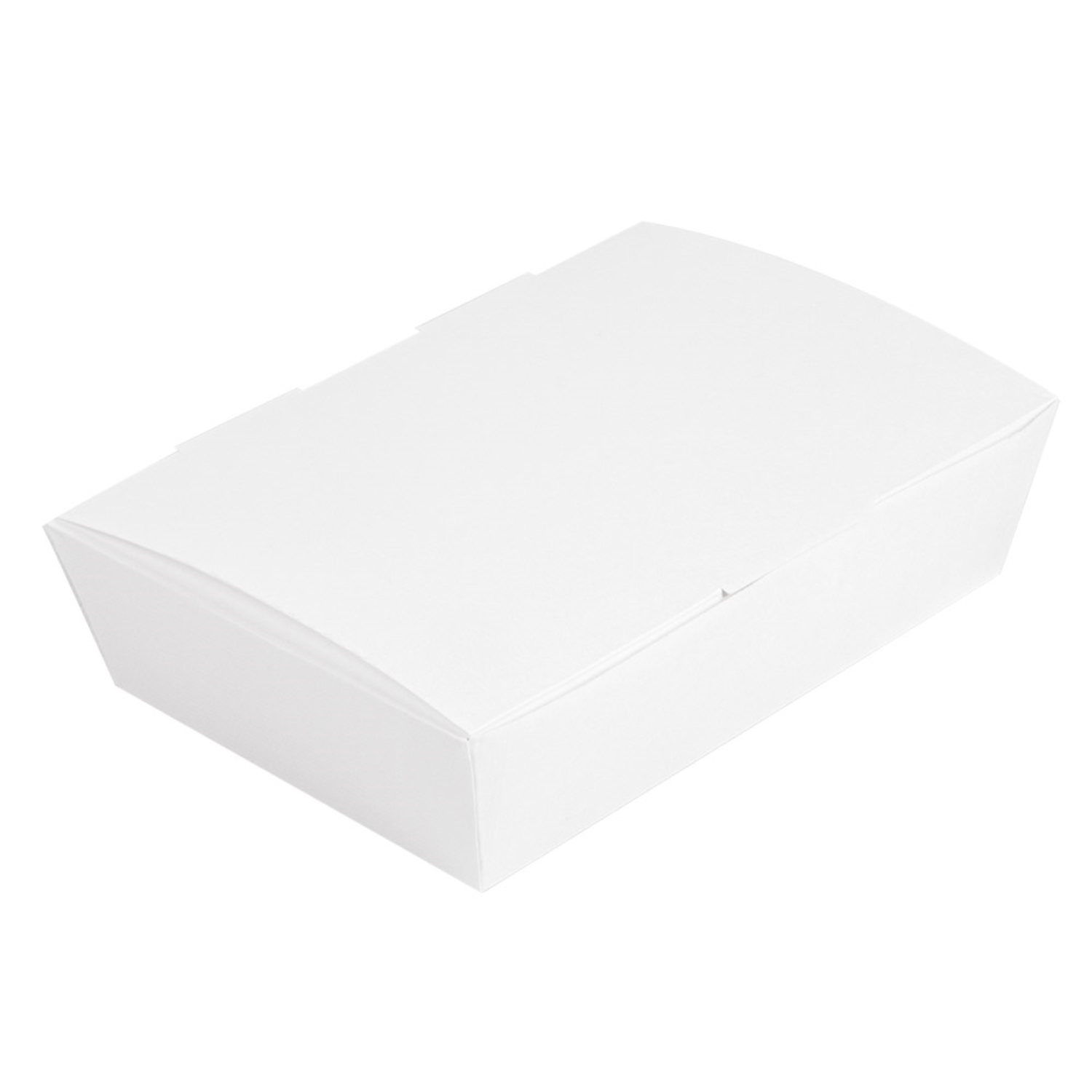 Boîte repas 21x15x5 cm blanche par 360