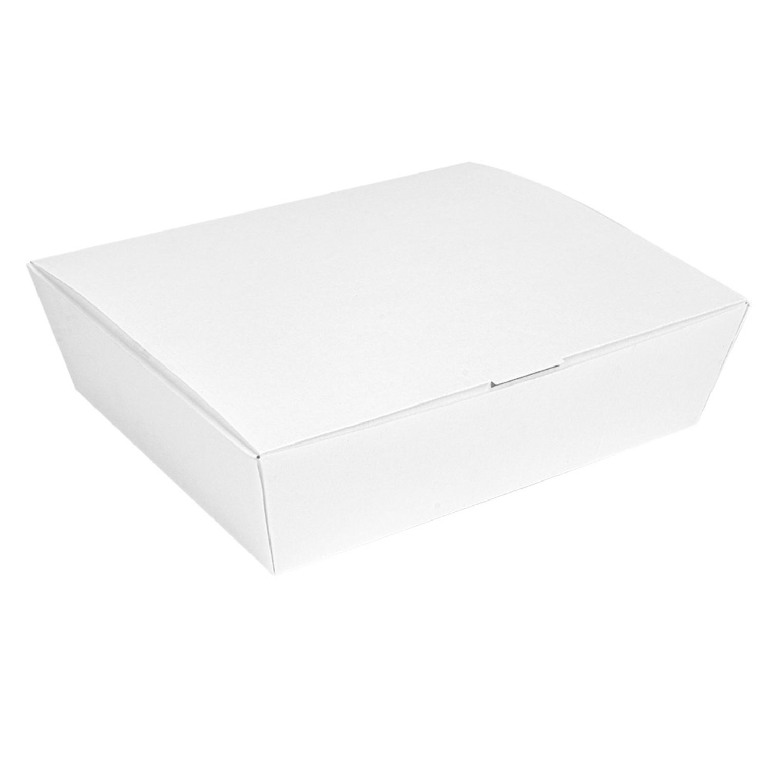 Boîte repas 21x18x6 cm blanche par 360