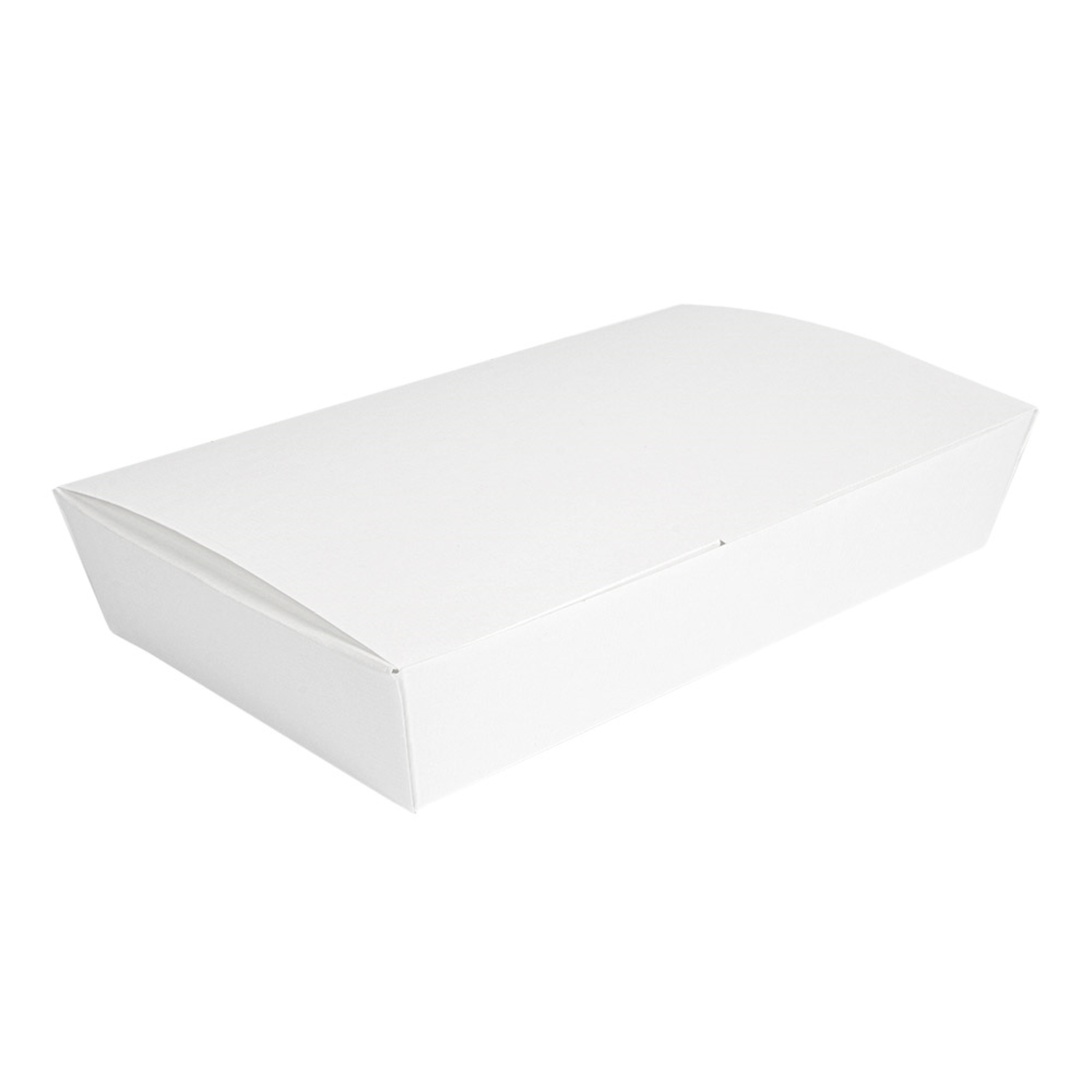 Boîte repas 28x17x5 cm blanche par 240