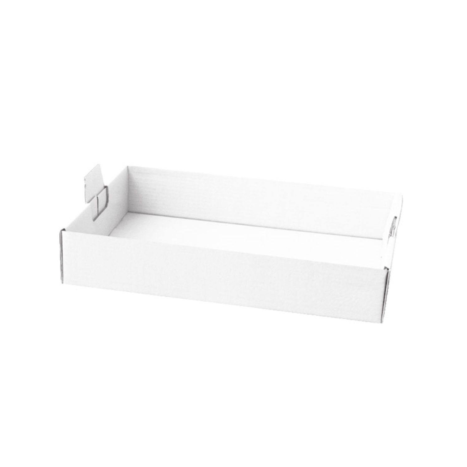 Plateau de transport blanc 62x44x10 cm par 50