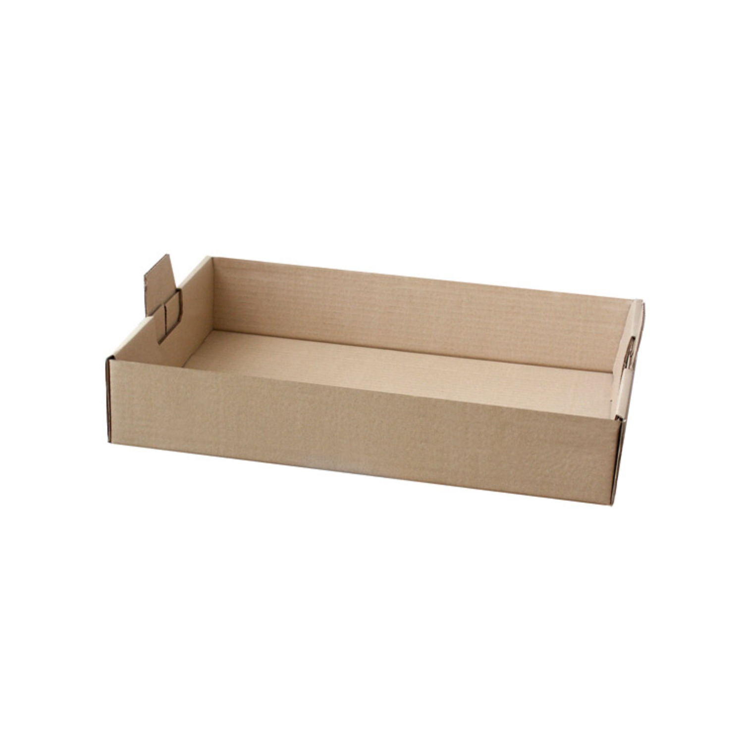 Plateau de transport kraft 62x44x10 cm par 50
