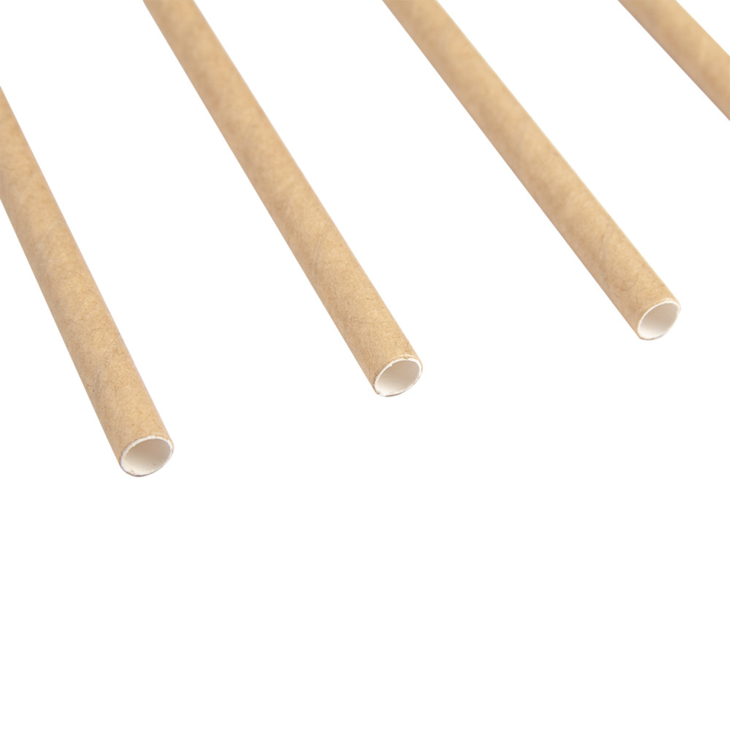 Pailles en papier naturel 20 cm diam 0.6 cm par 3000 - ProSaveurs