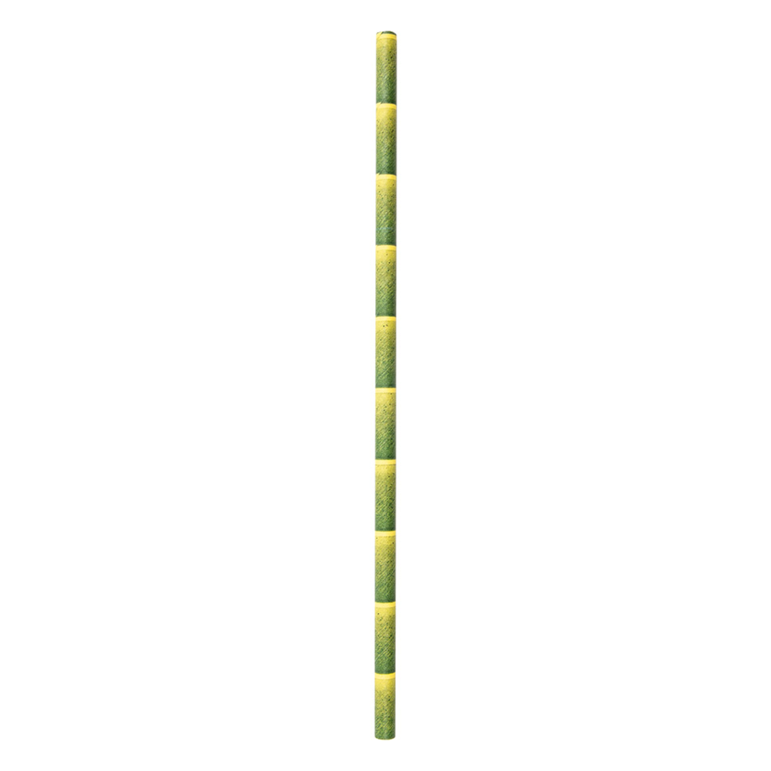 Paille en papier motifs bambou 21 cm diam 0.6 cm par 3000