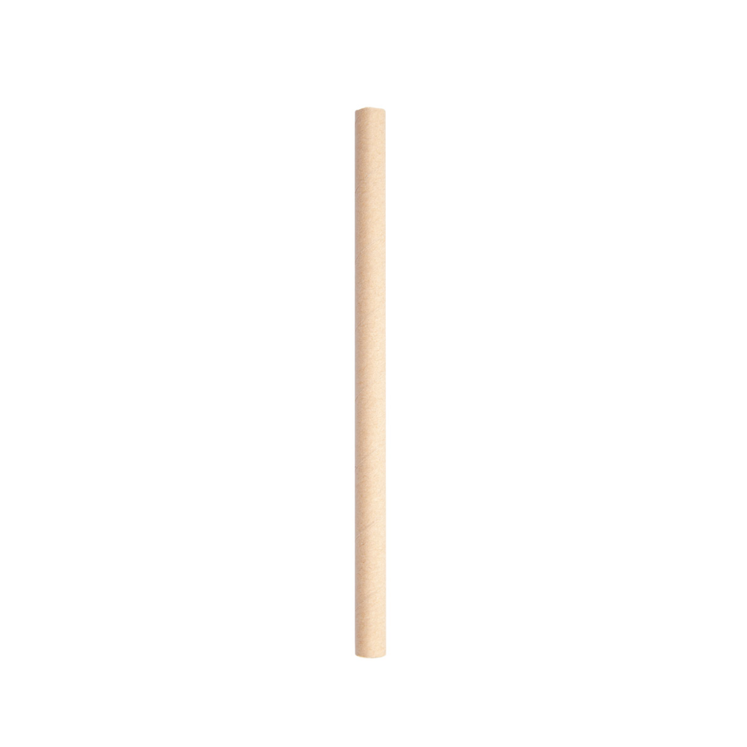 Paille en papier naturel 14 cm diam 0.8 cm par 3000