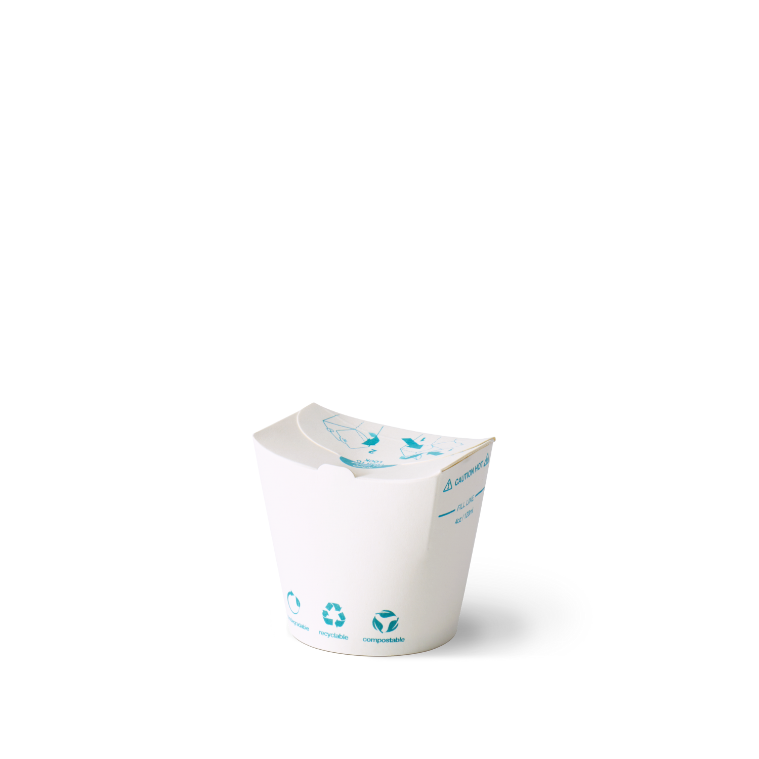 Gobelet carton tout-en-un 4oz par 1000