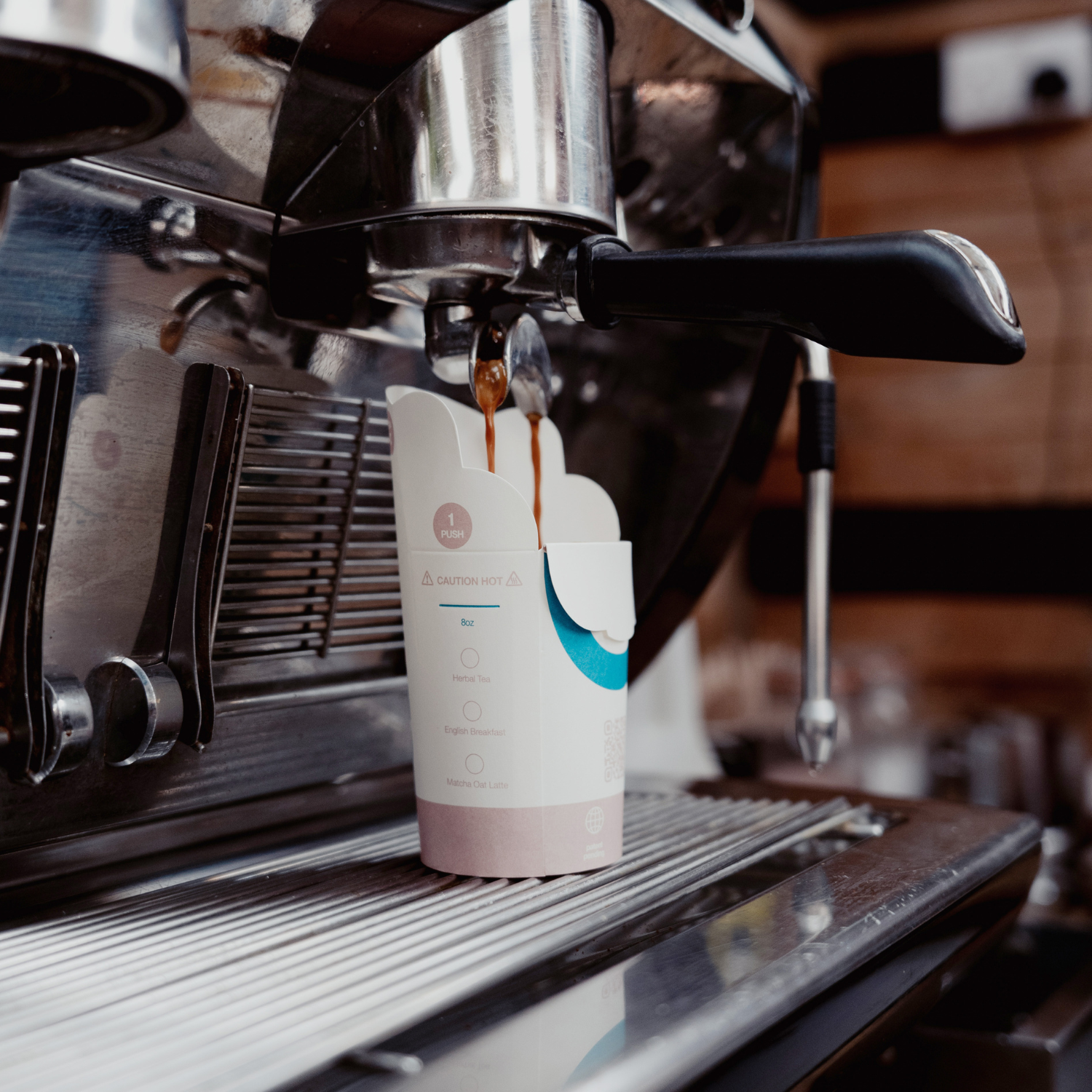 Gobelet à café en carton compostable - ProSaveurs