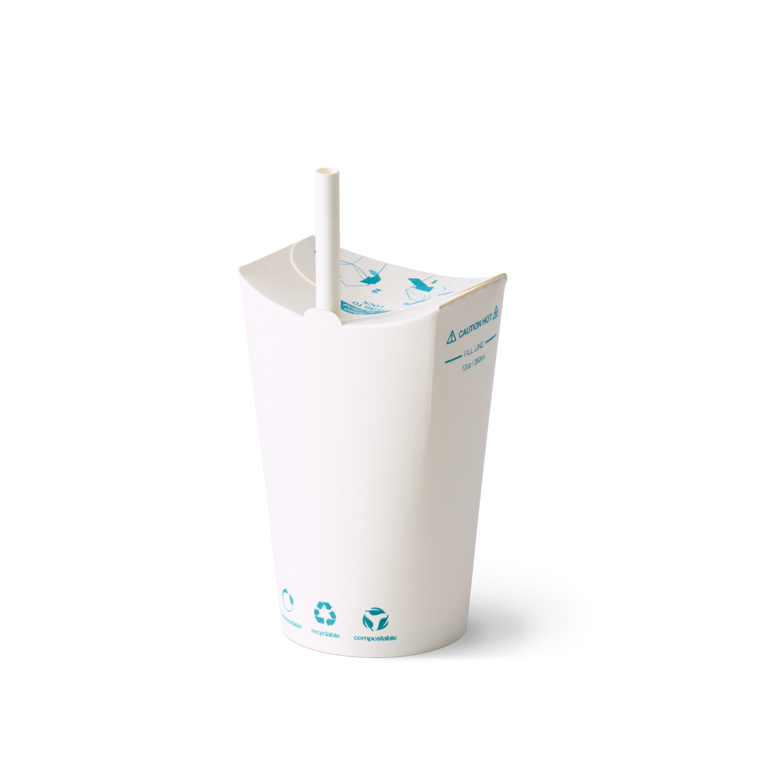 Gobelet carton tout-en-un 12oz par 1000
