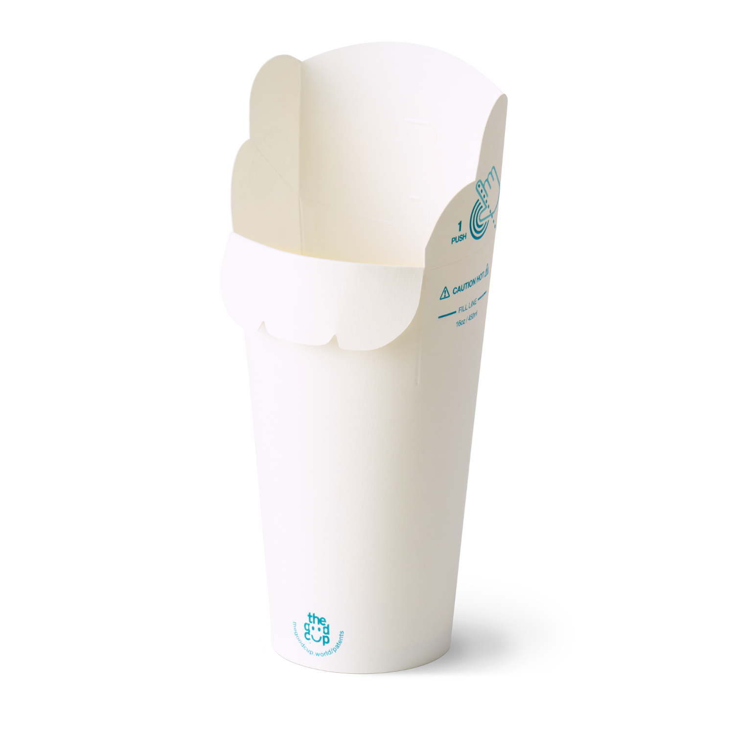 Gobelet carton 16oz par 800 - ProSaveurs