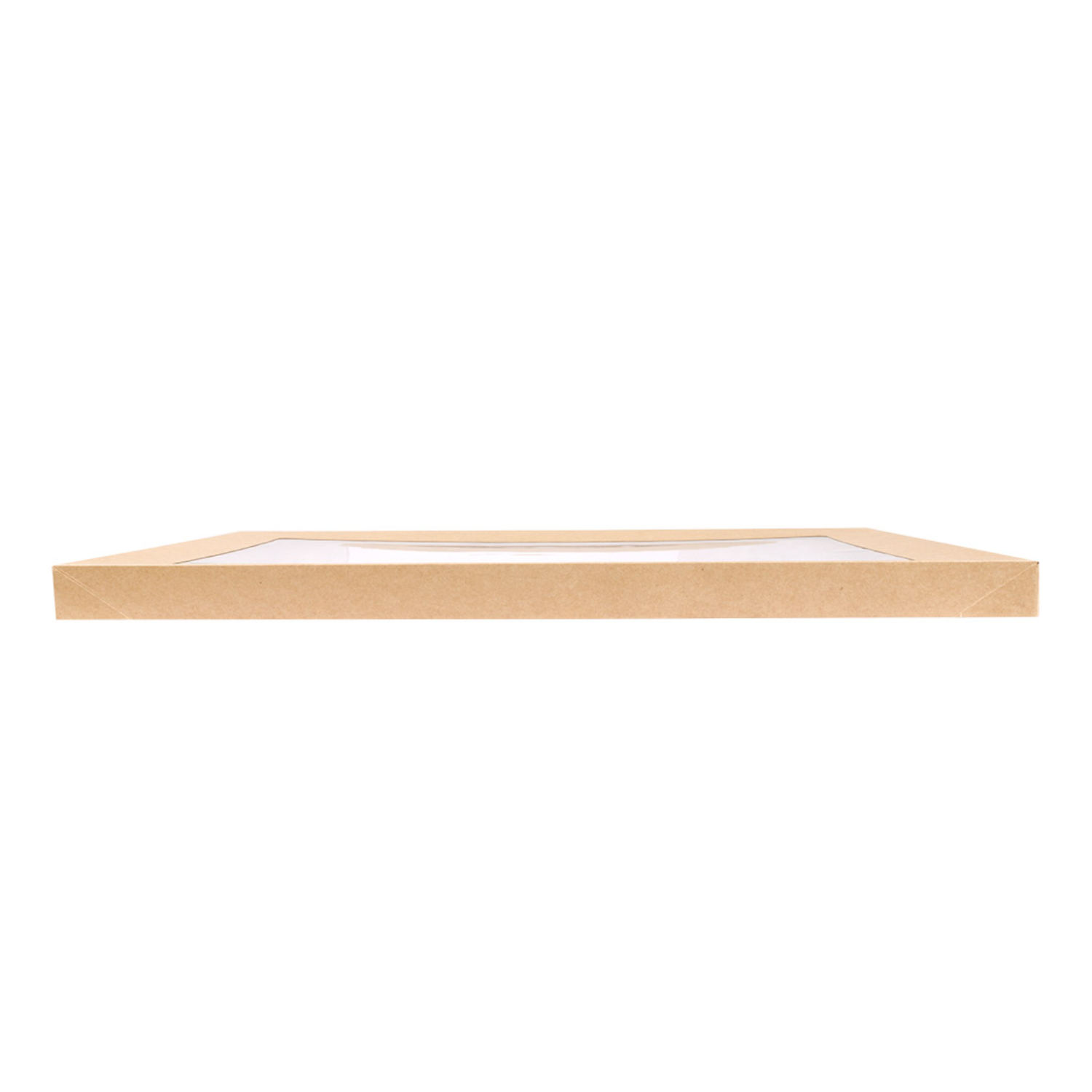 Couvercle avec fenêtre pour boite kraft L - ProSaveurs