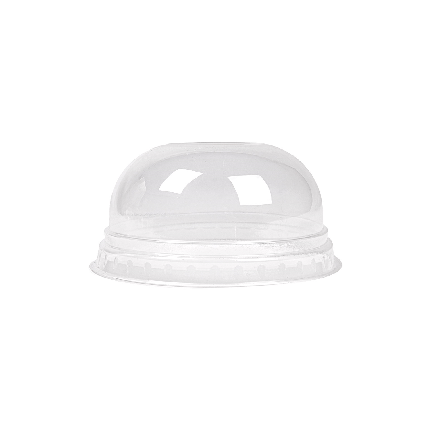 Couvercle dome troué en PLA pour gobelet smoothie 400 ml - ProSaveurs