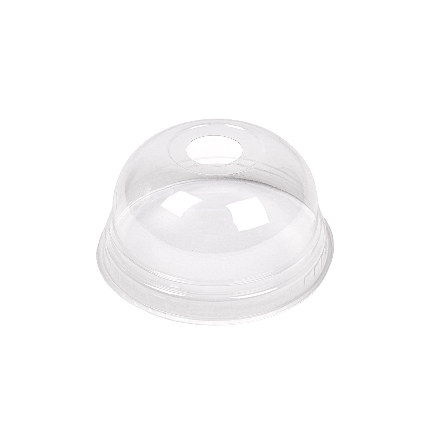 800 couvercles dôme troués en PLA pour gobelets 400 ml