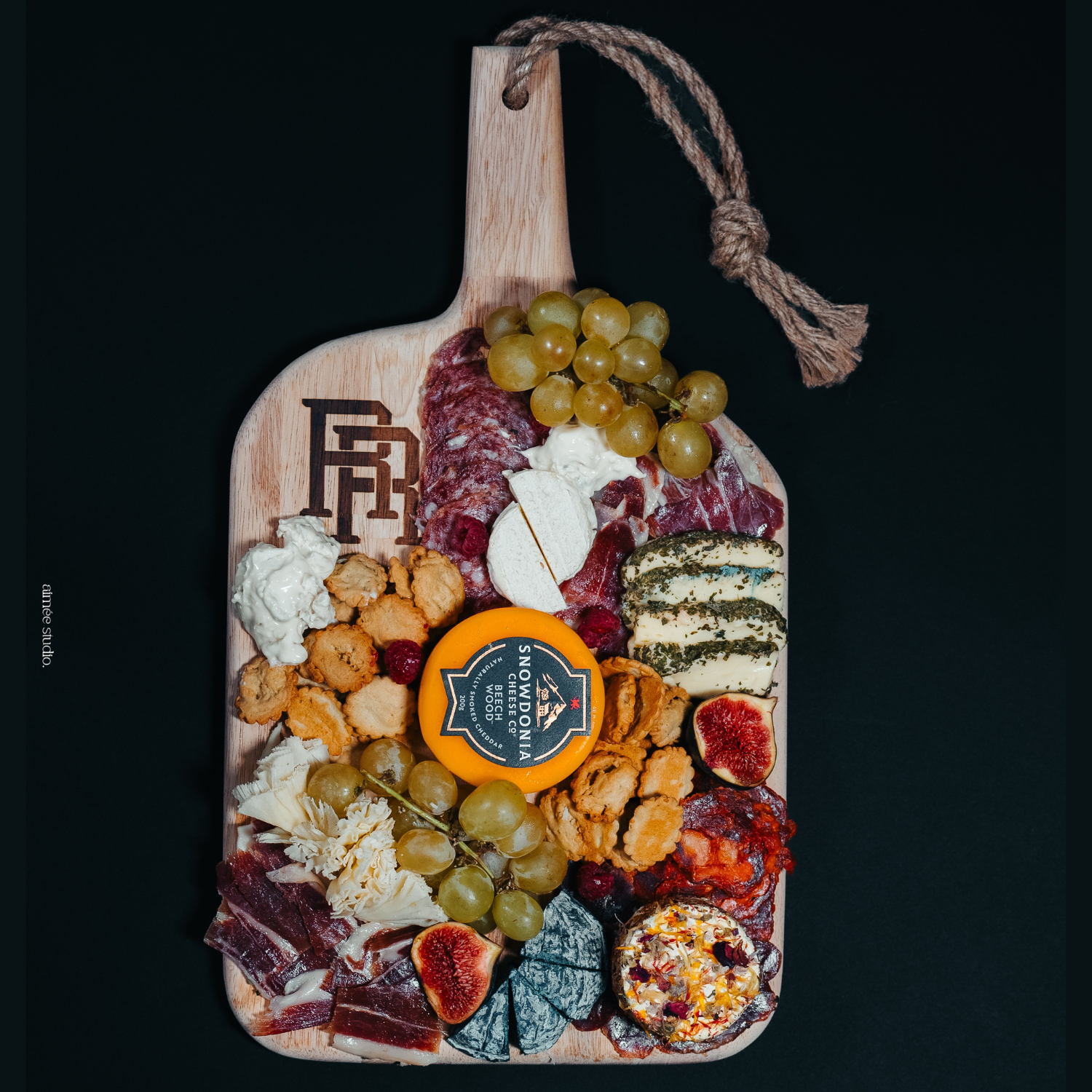 Planche apéro personnalisée La Gourmande 49 cm - ProSaveurs