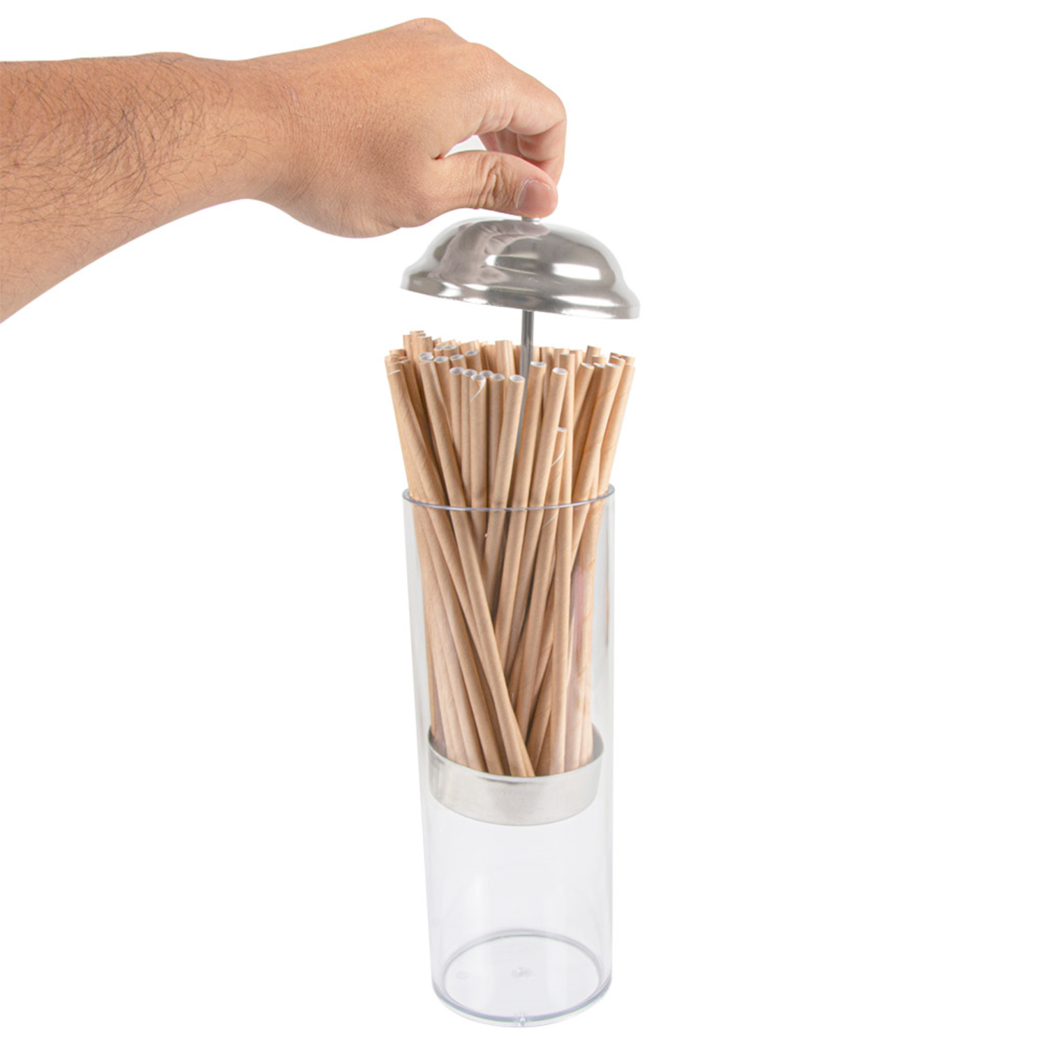 Distributeur de pailles 9x27 cm pour les bars - ProSaveurs