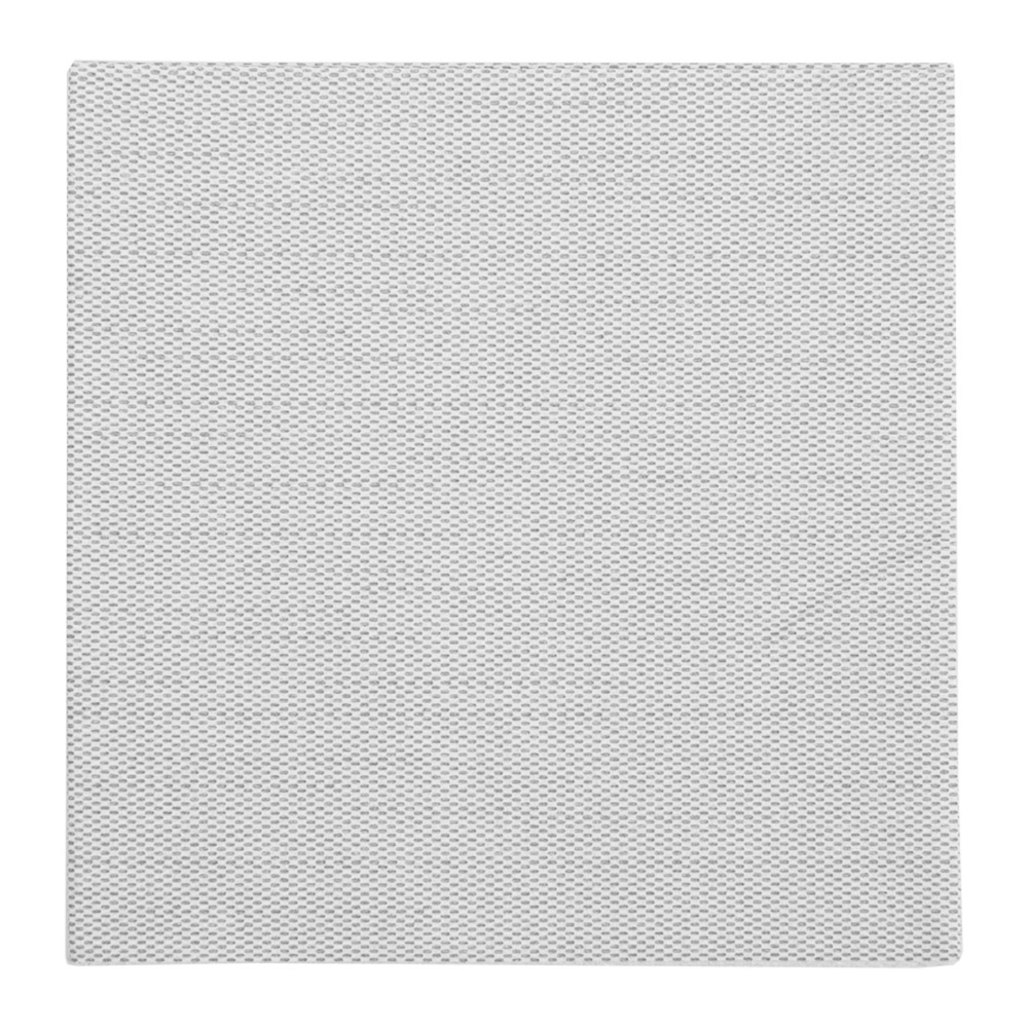Serviette cocktail intissé aspect tissu grise 20x20 (carton de 3600)